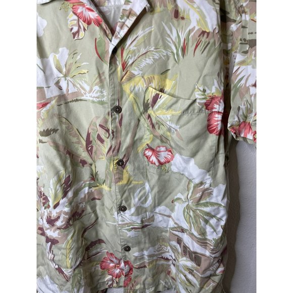 Pataloha Patagonia Hawaiian Shirt 2003 Large Limited Edition Hibiscus Palm tree - Picture 3 of 8